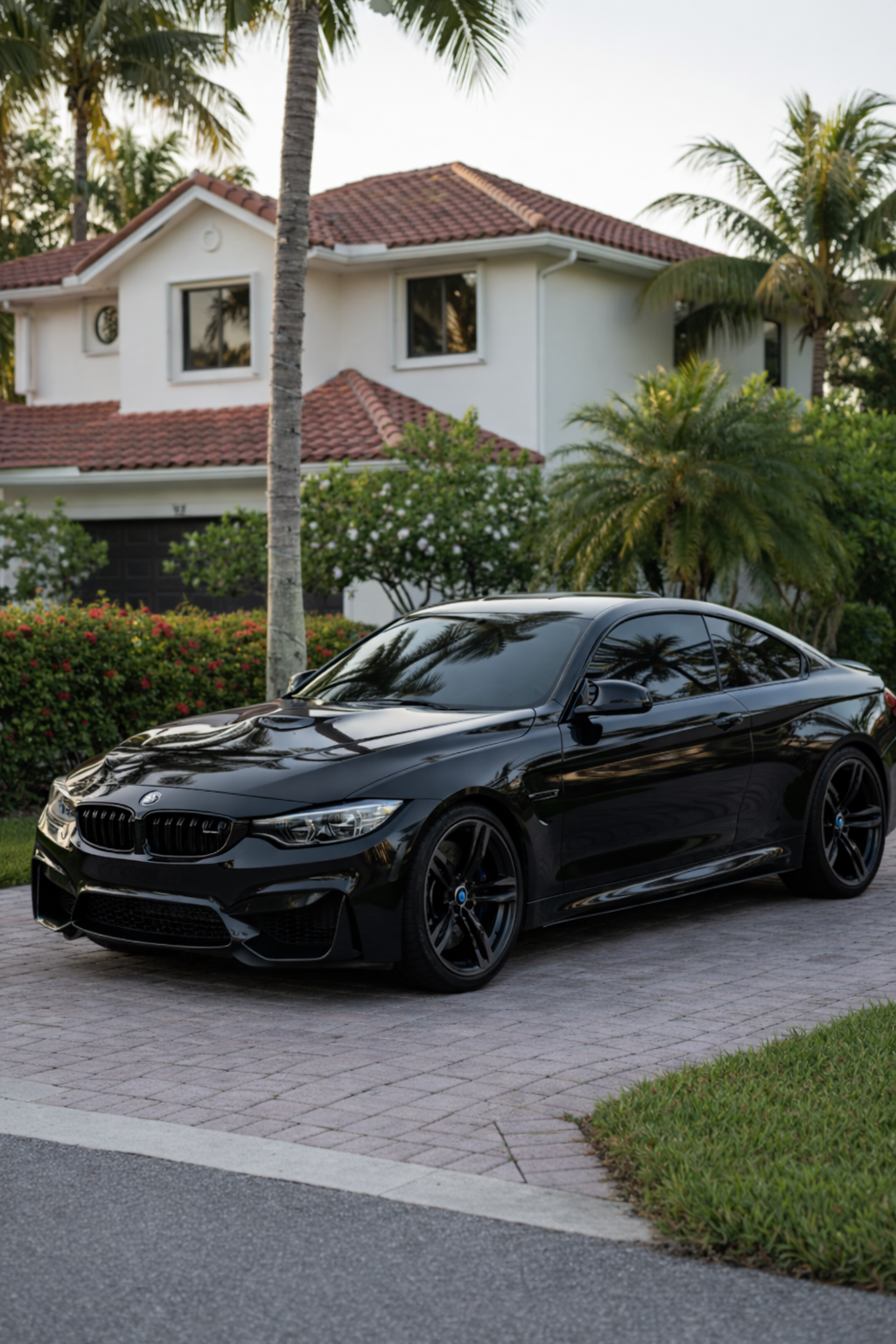 BMW M4 with 5% carbon window tint