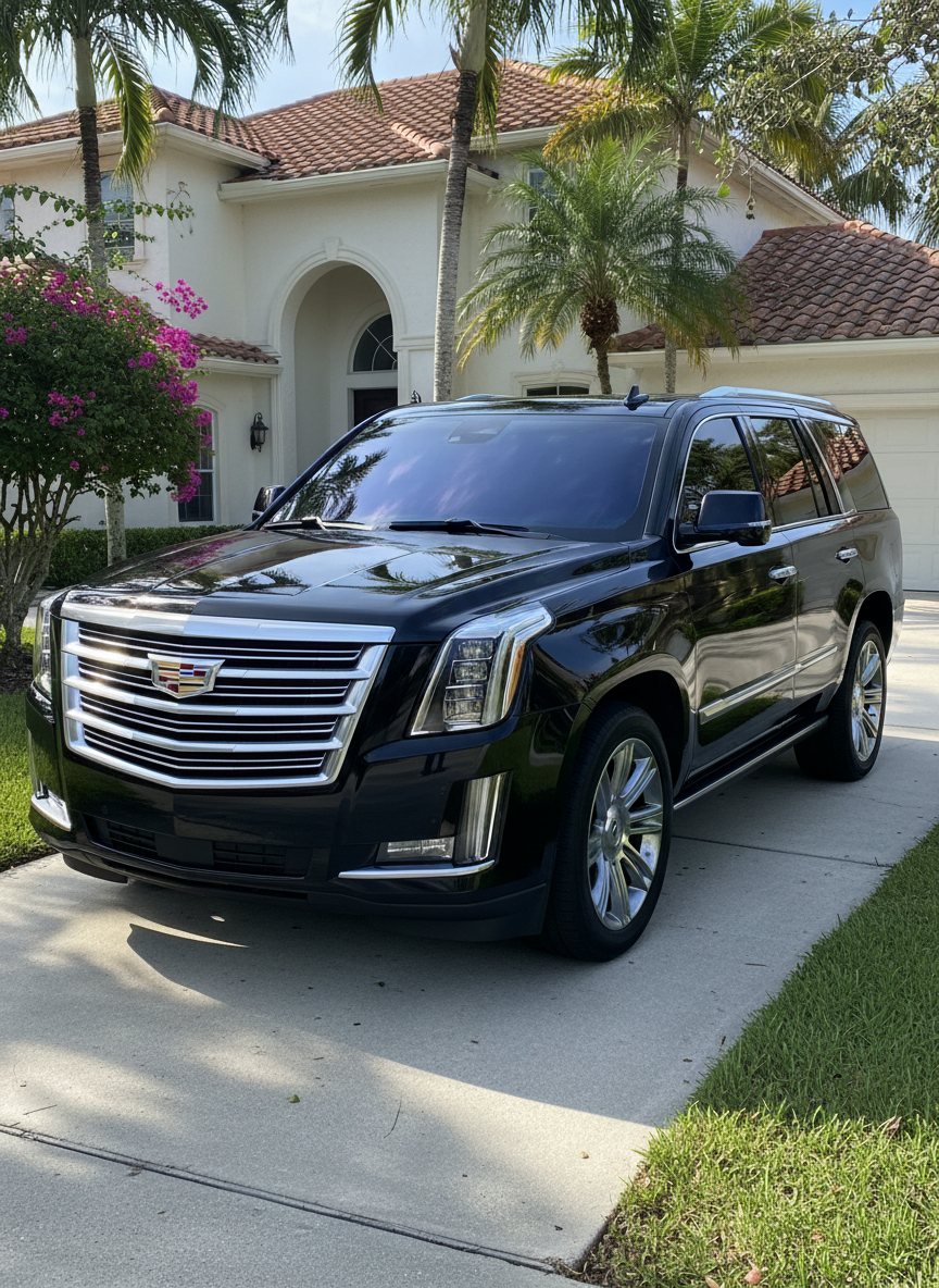 Cadillac Escalade with 20% ceramic window tint